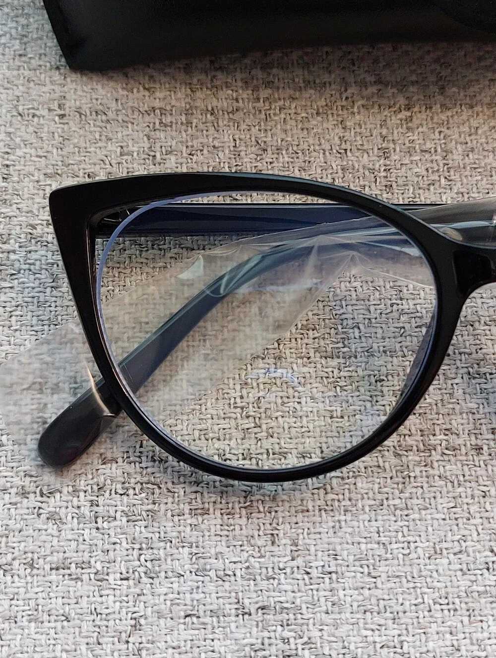 Blue Light Blocking Black Cat Eye Glasses NEW